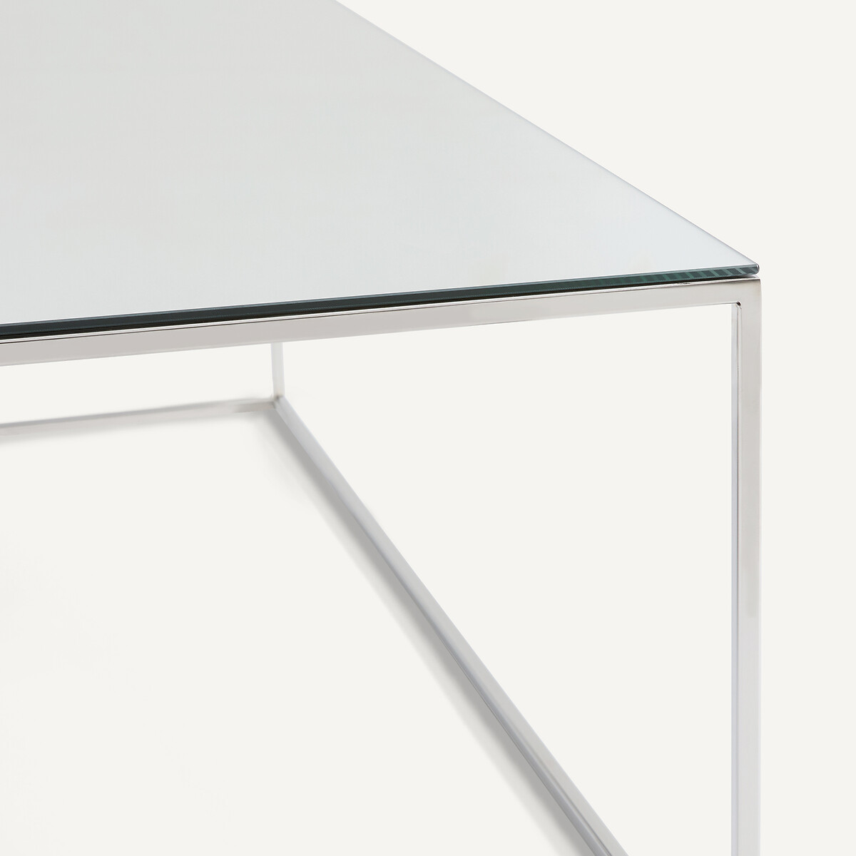 Table basse miroir en métal chromé, MAHAUT miroir, AM.PM