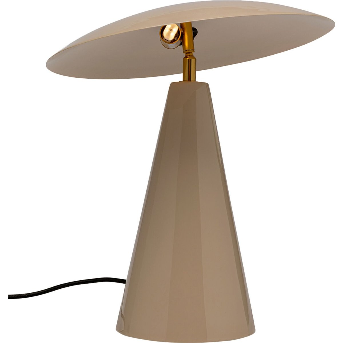 Lampe inclinable en acier, FUNGO FLAT crème, KARE DESIGN