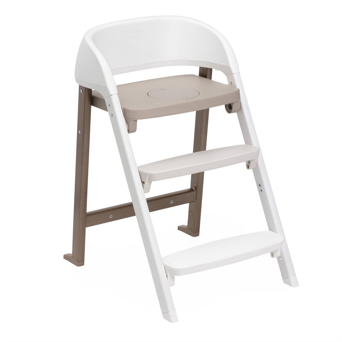 Chaise haute Crescendo Up Pearl Cooper re_lux blanc, CHICCO