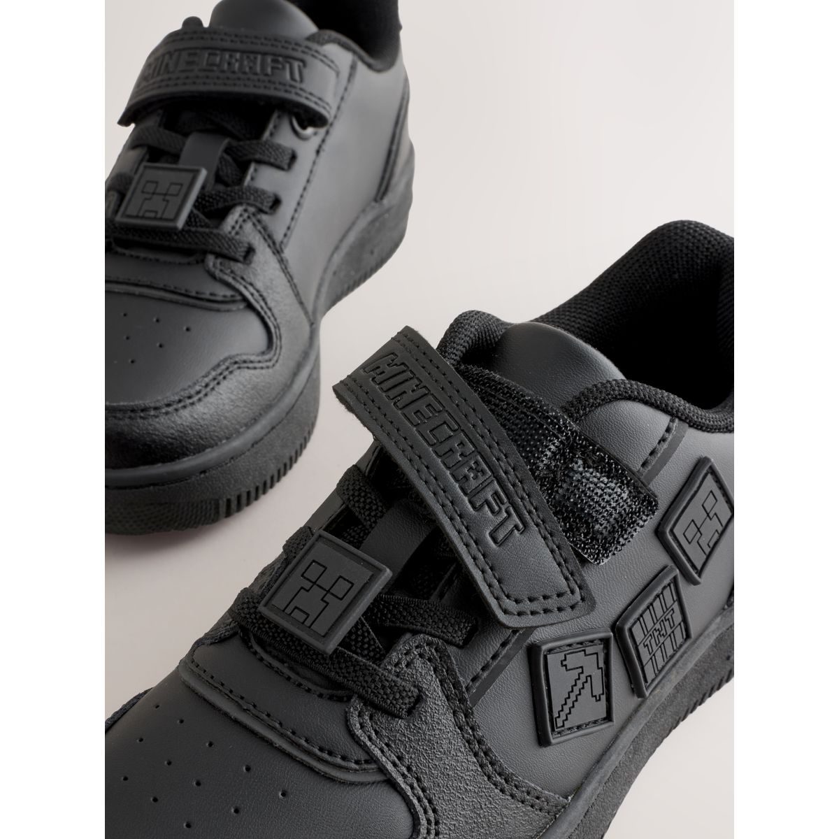 Chaussures minecraft scratch noir, NEXT