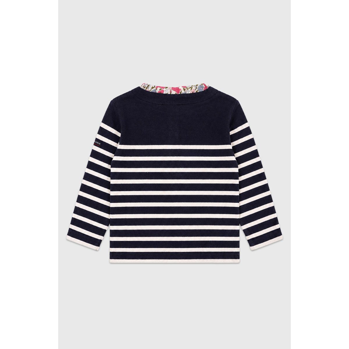 Marinière Liberty Kids - coton rustique marine deep/nature, ARMOR-LUX