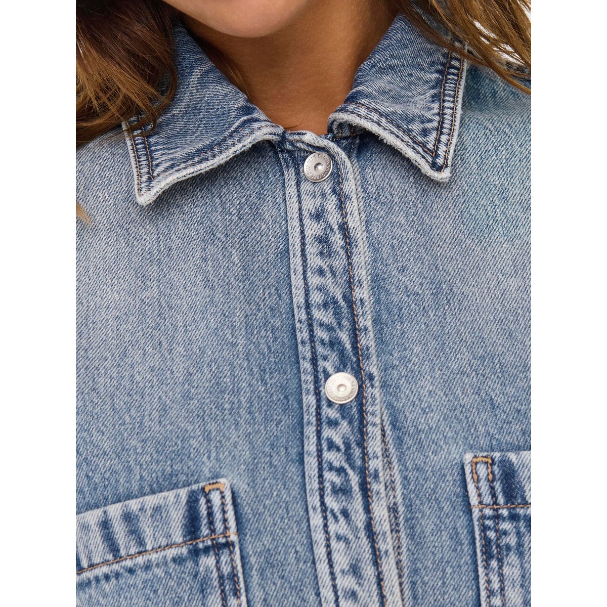 Chemise En Denim light blue denim, ONLY