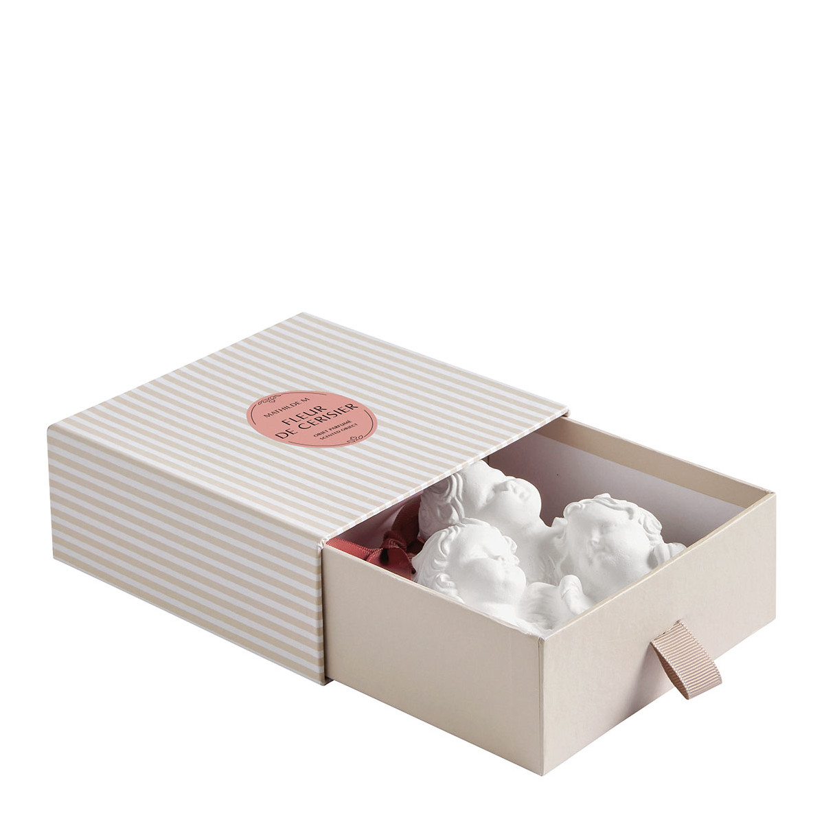 Décor parfumé Angelots - FLEUR DE CERISIERS blanc, MATHILDE M