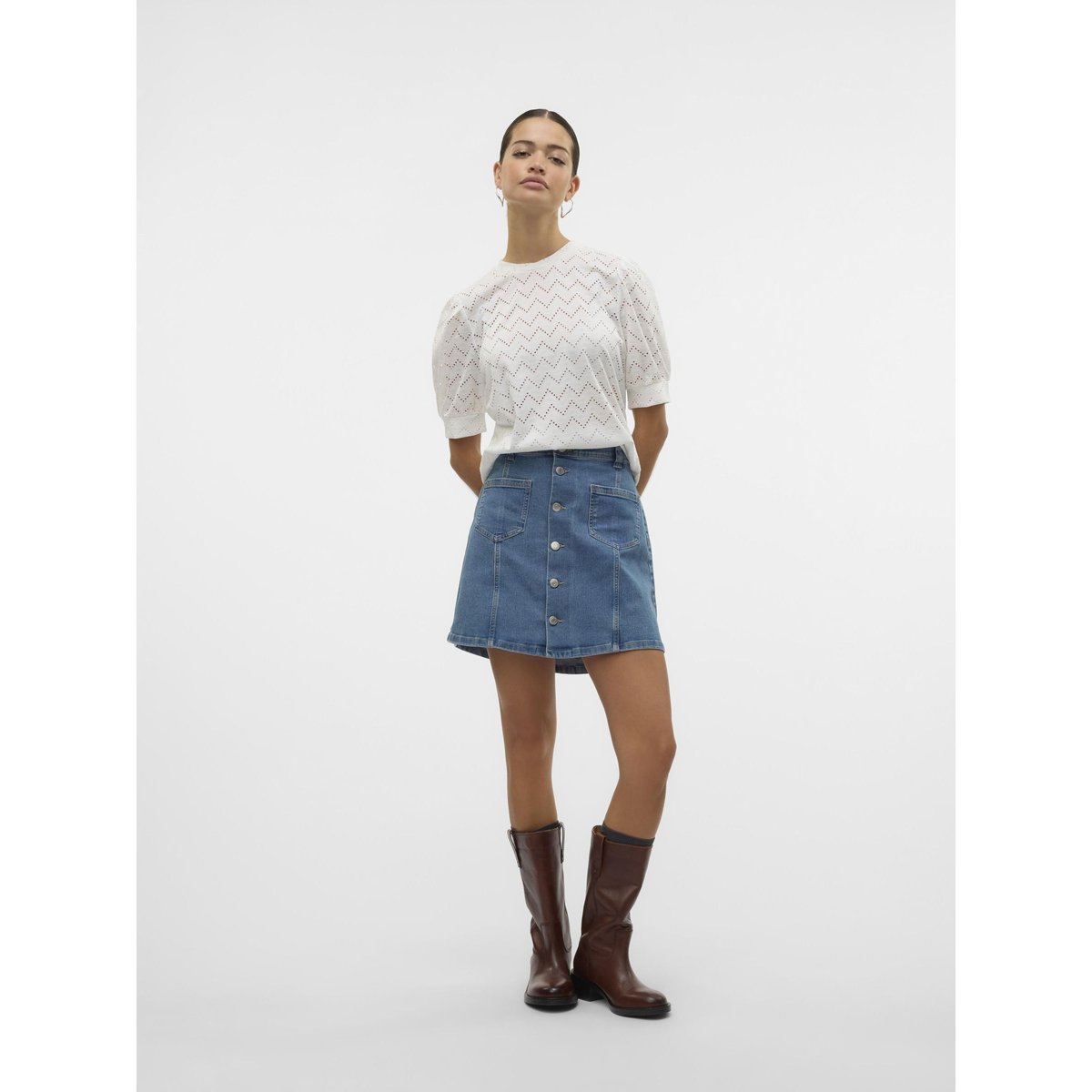 Top snow white, VERO MODA