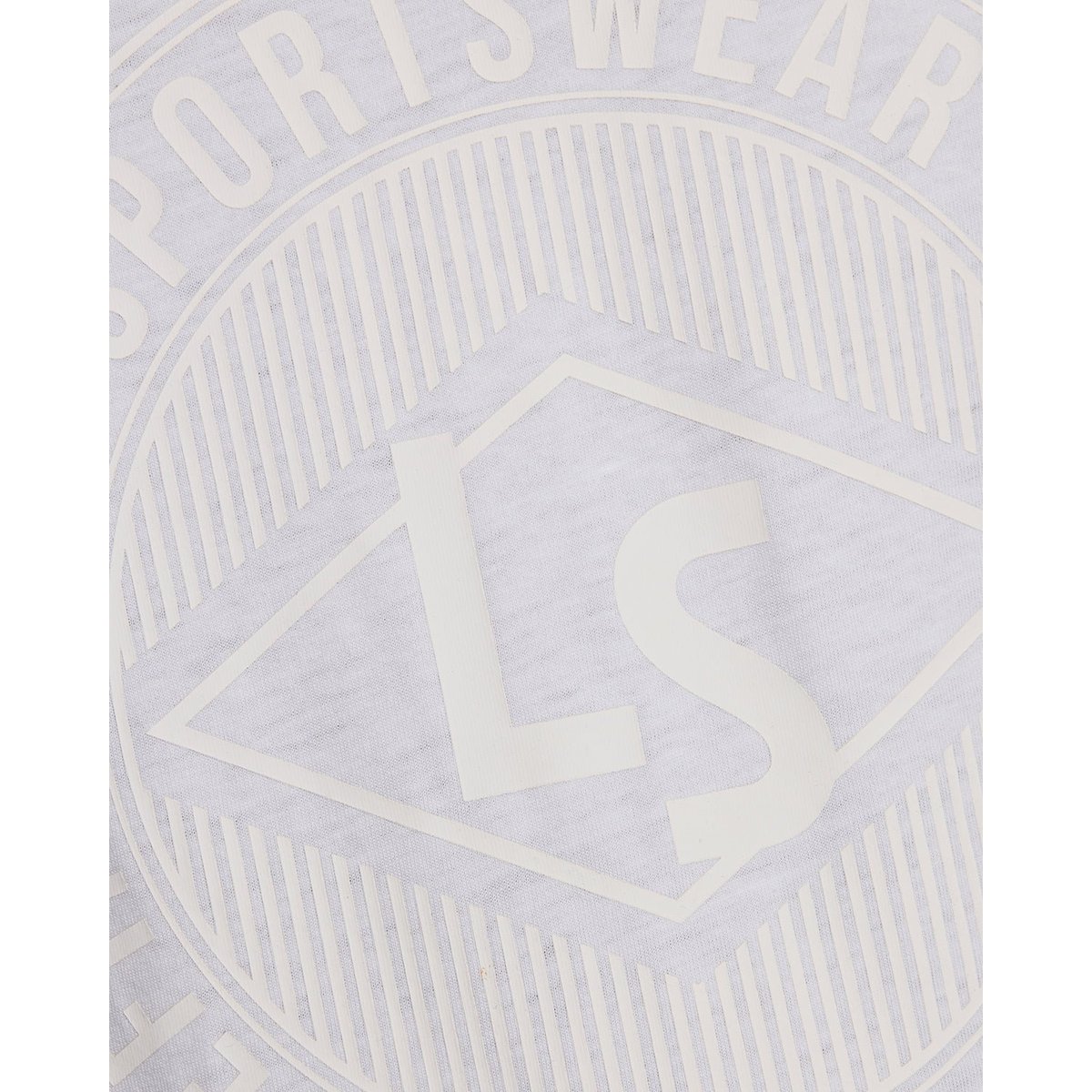 T-shirt Sports graphique logo blanc, LYLE & SCOTT