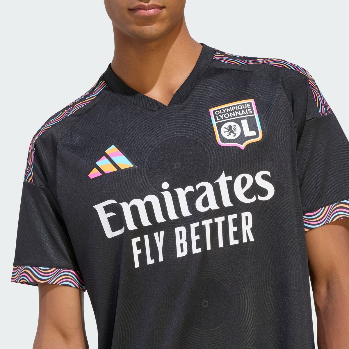 Maillot Third Olympique Lyonnais 26/27 Maillot Third Olympique Lyonnais 26/27 black, adidas Performance