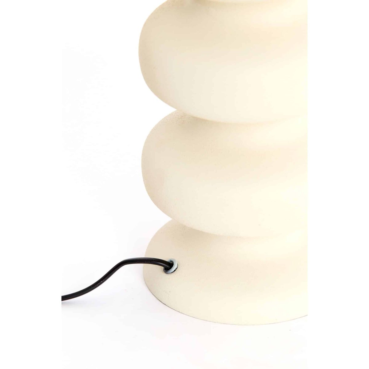 Base De La Lampe Métal SOROCA crème, LIGHT & LIVING