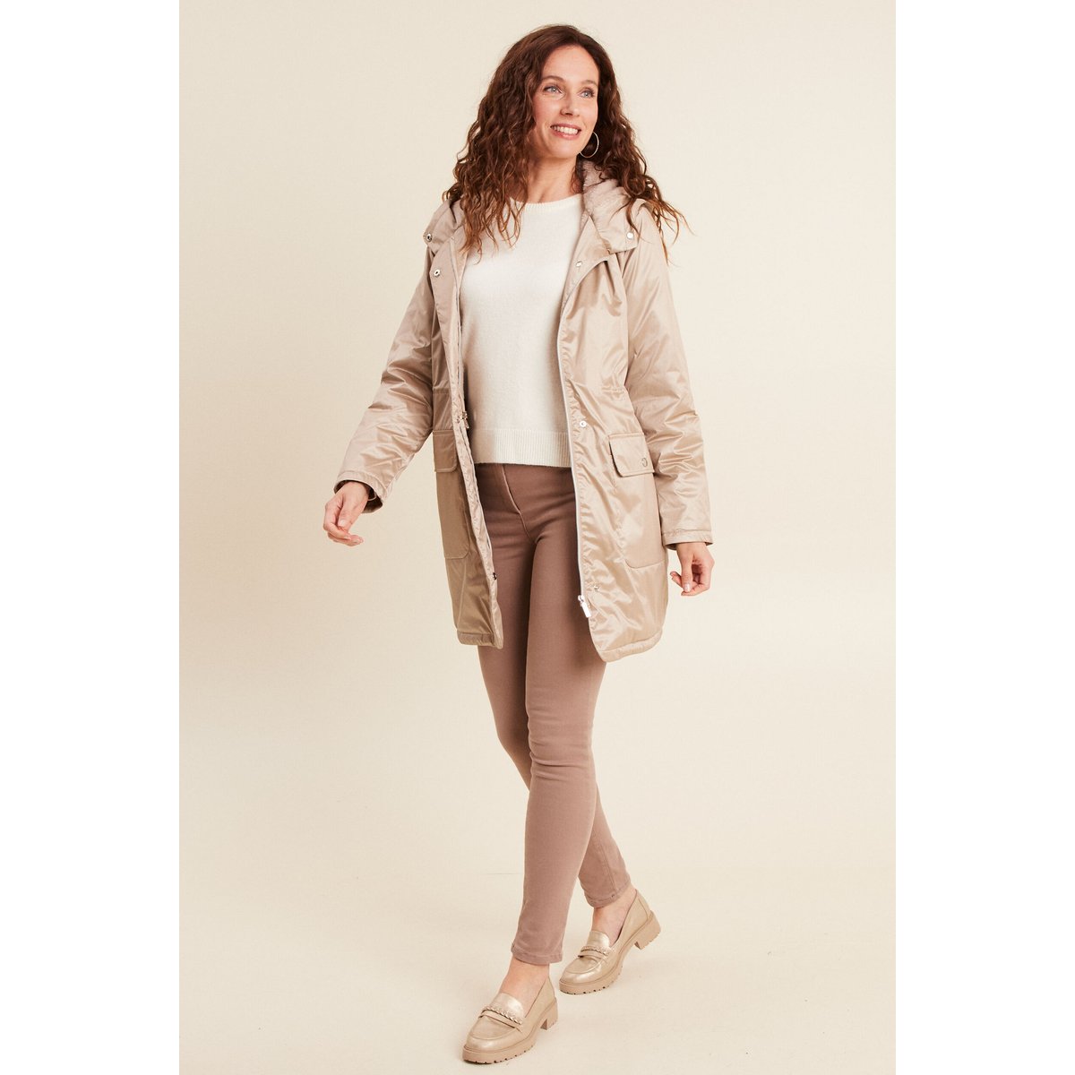 parka manches longues sable, BREAL