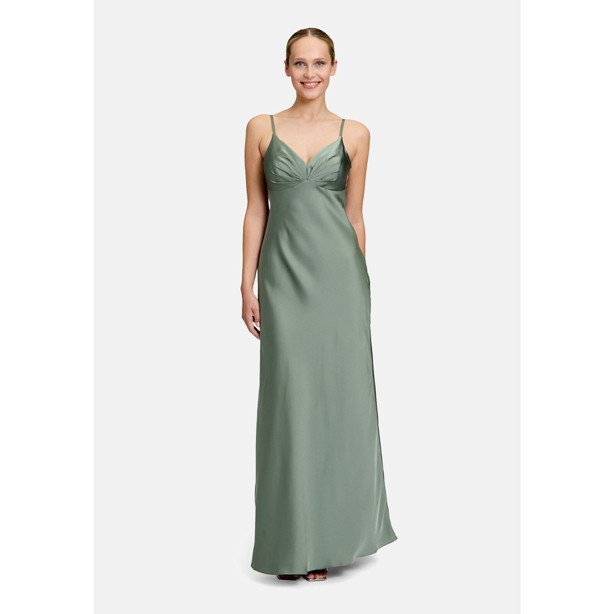 Robe de soirée de coupe slim real sage, VERA MONT