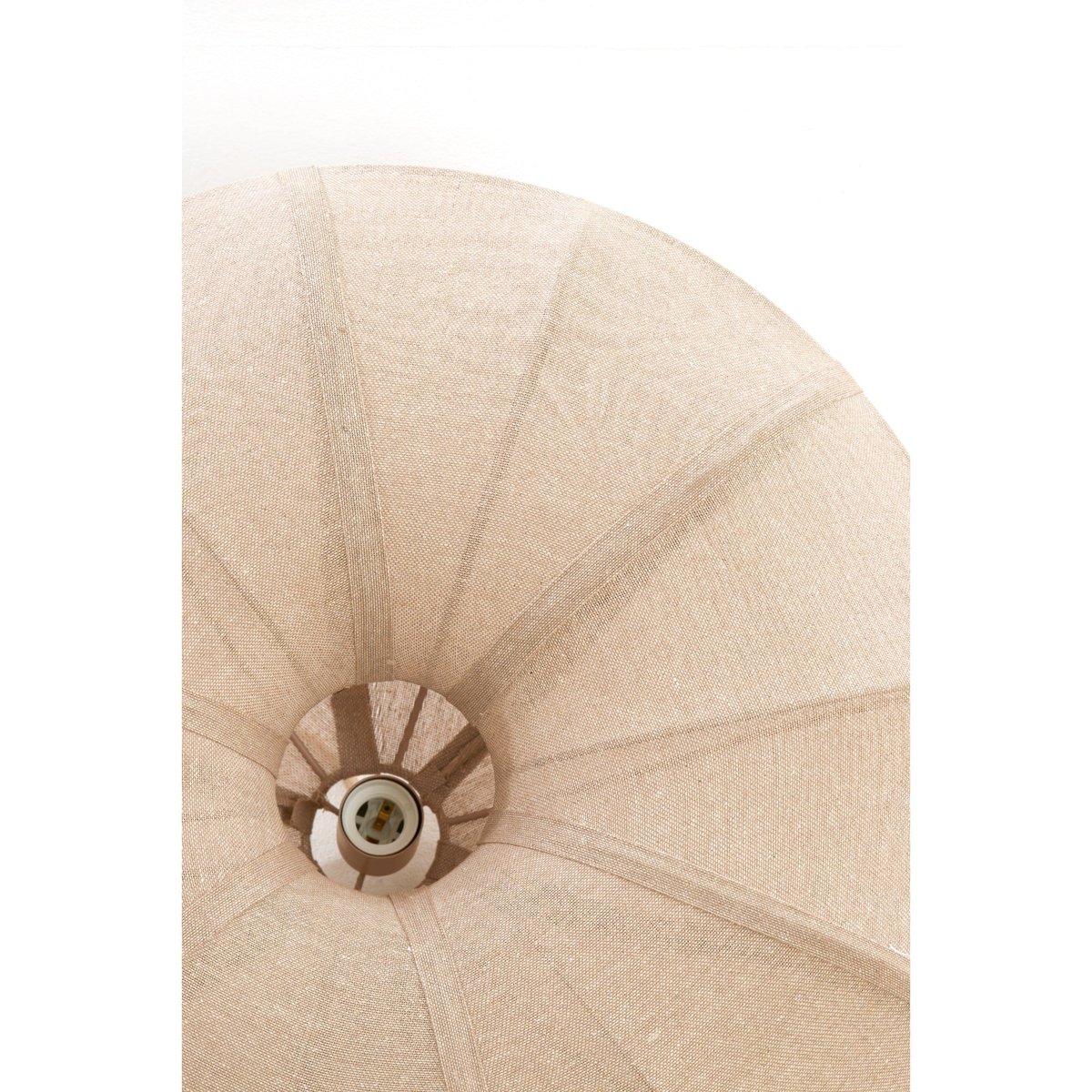 Lampe Suspendue Textiles IRAVELLE naturel, LIGHT & LIVING 