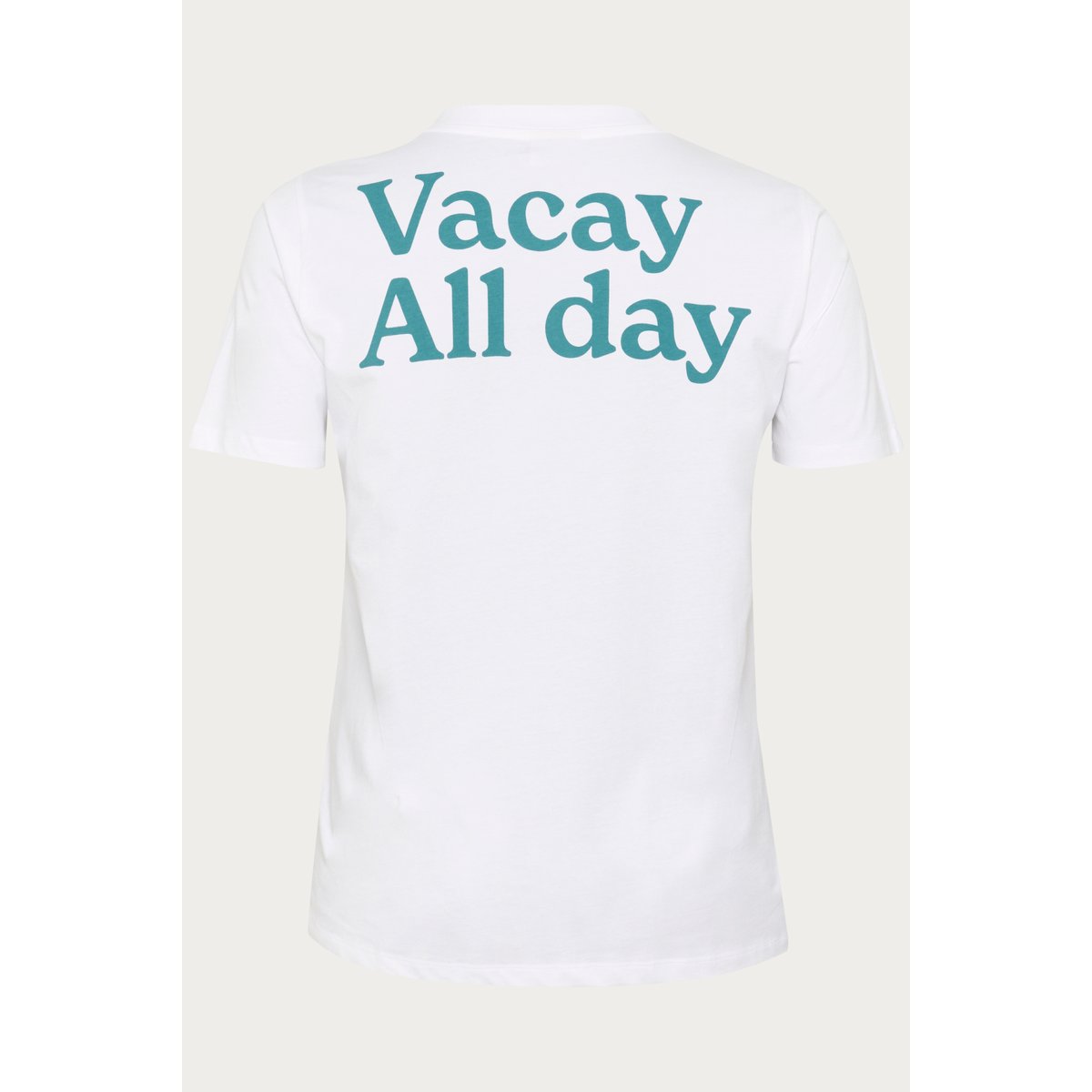 T-shirt blanc optical white, KAFFE CURVE