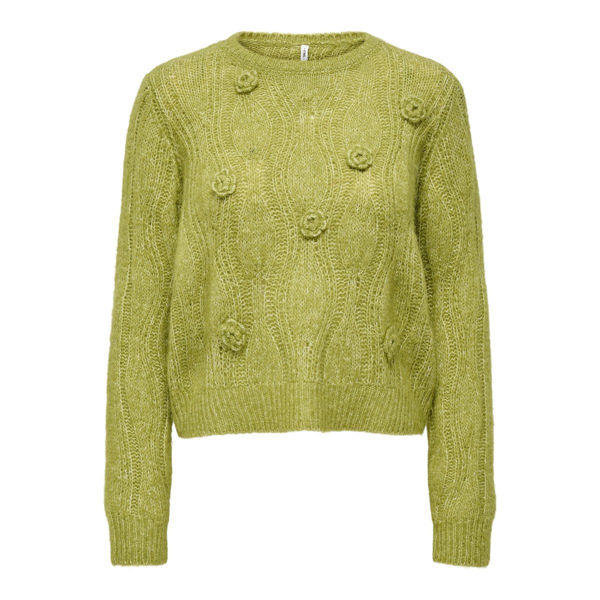Pull En Maille verte - cardamom seed 1, ONLY