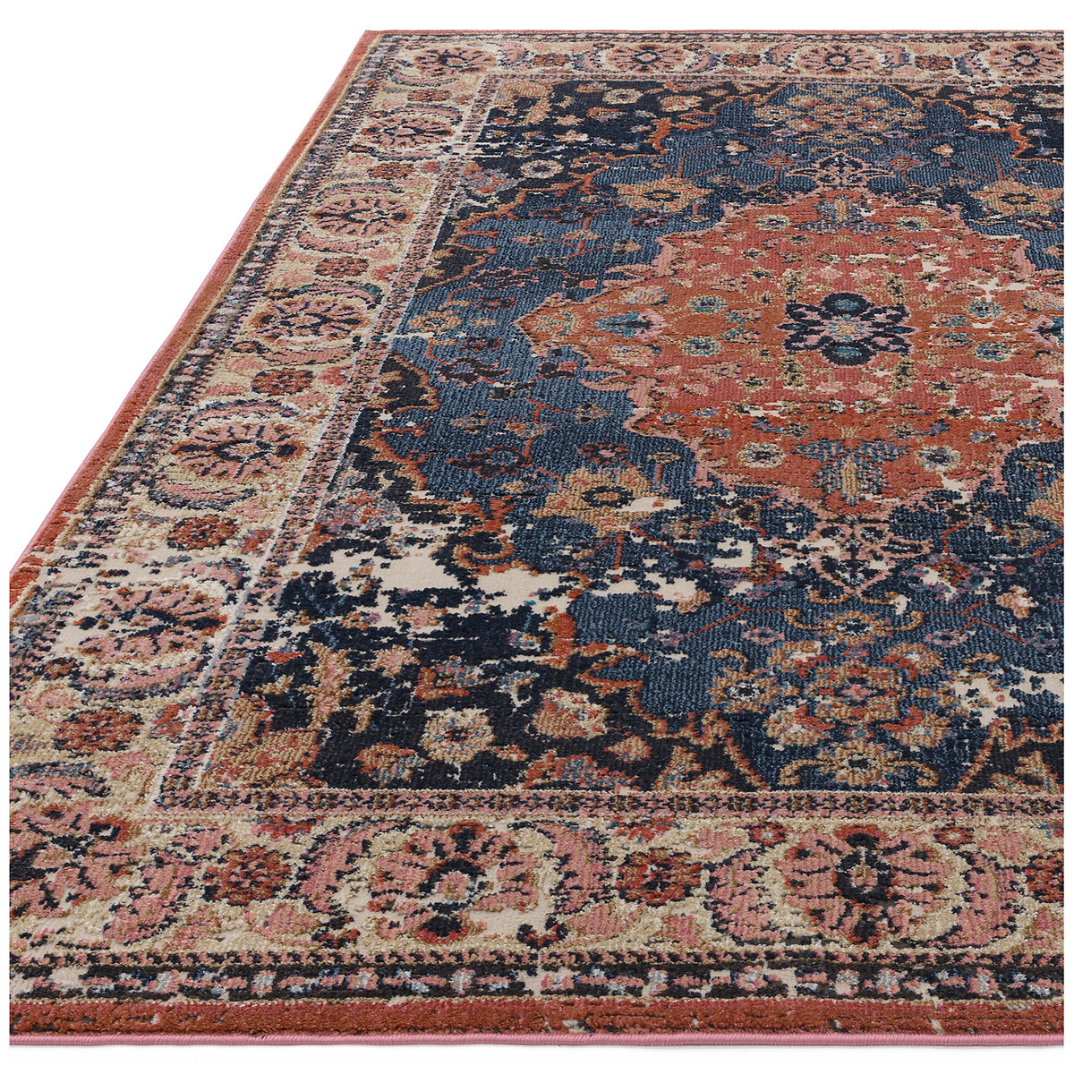 Traditional Medallion Persian Style Rug blue, ÉDITÉ