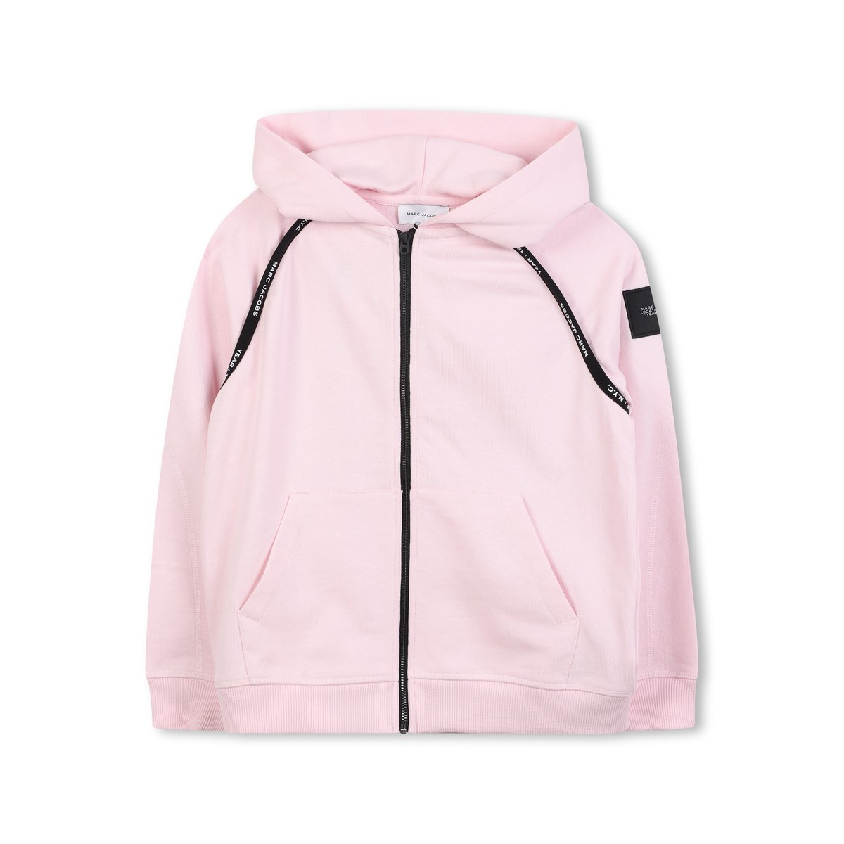 Cardigan con cappuccio rosee, MARC JACOBS