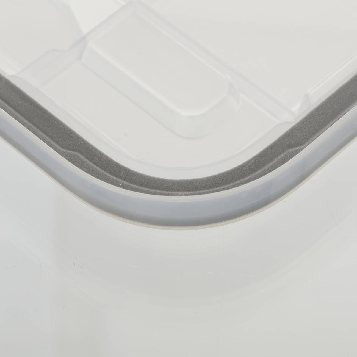 Boîte de rangement à clip 18L PROTECT+ transparent, 5FIVE SIMPLY SMART