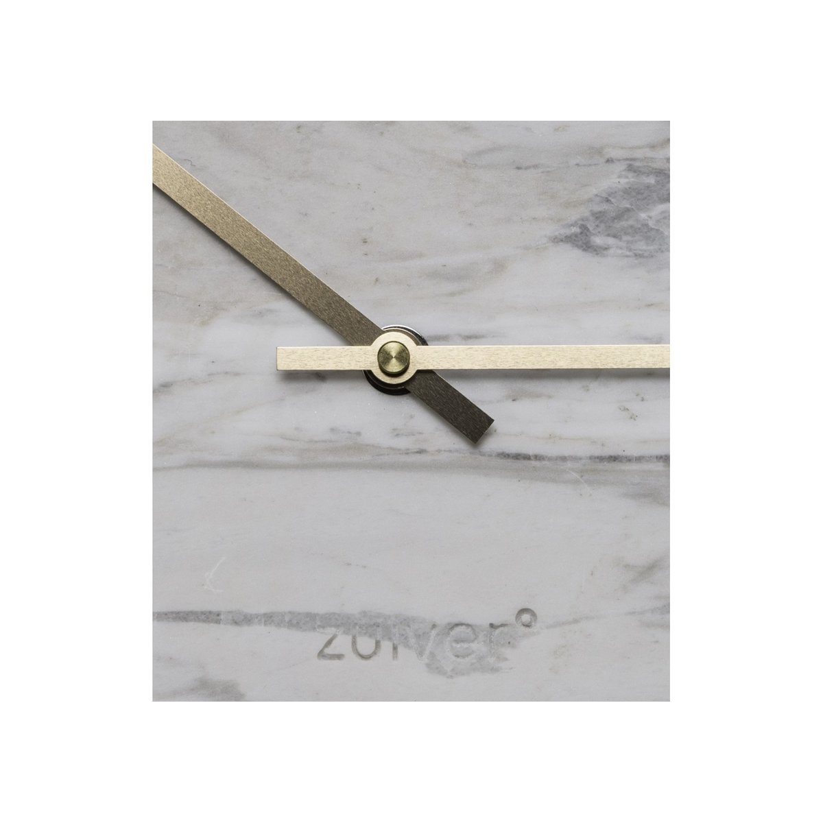 Horloge design MARBRE TIME noir, ZUIVER