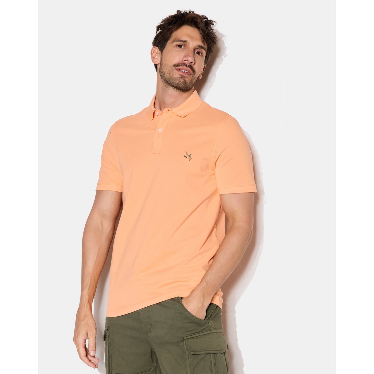 Polo brodé POLO O'TOGS melon, CHEVIGNON