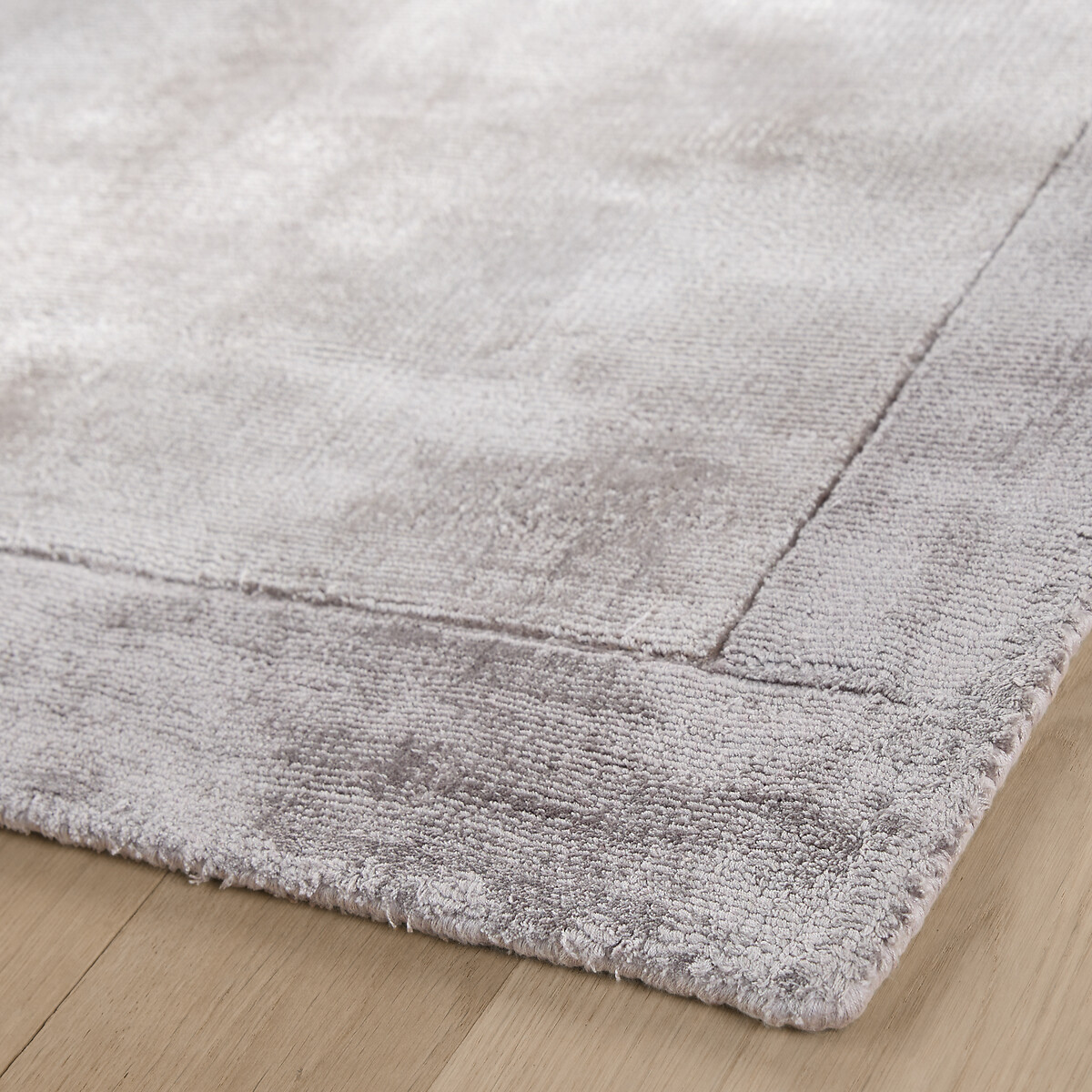Tapis Tencel™, tissé main, Burada gris clair, AM.PM