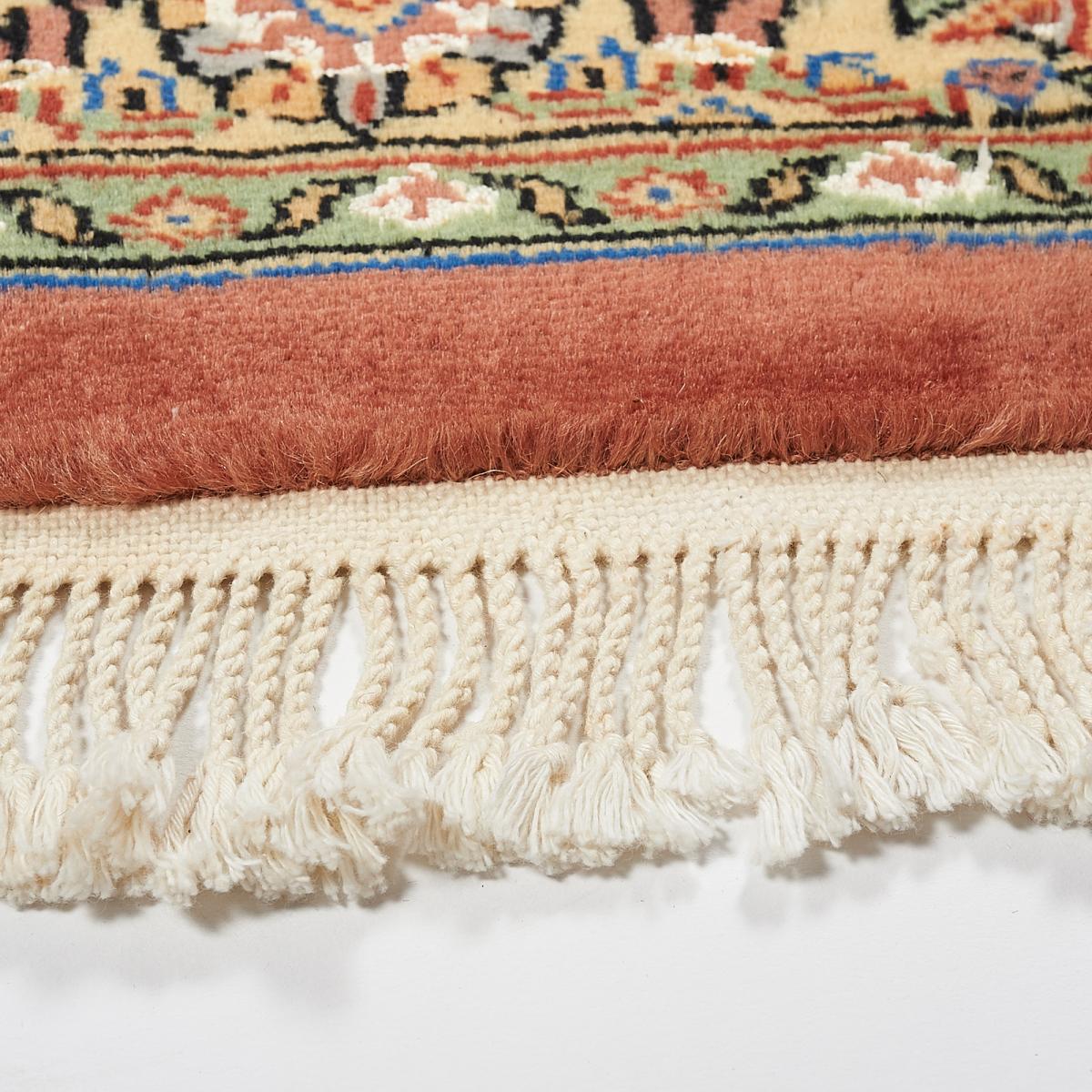 Authentique tapis d'Orient fait main en laine ISAFAHANI multicolore, UN AMOUR DE TAPIS