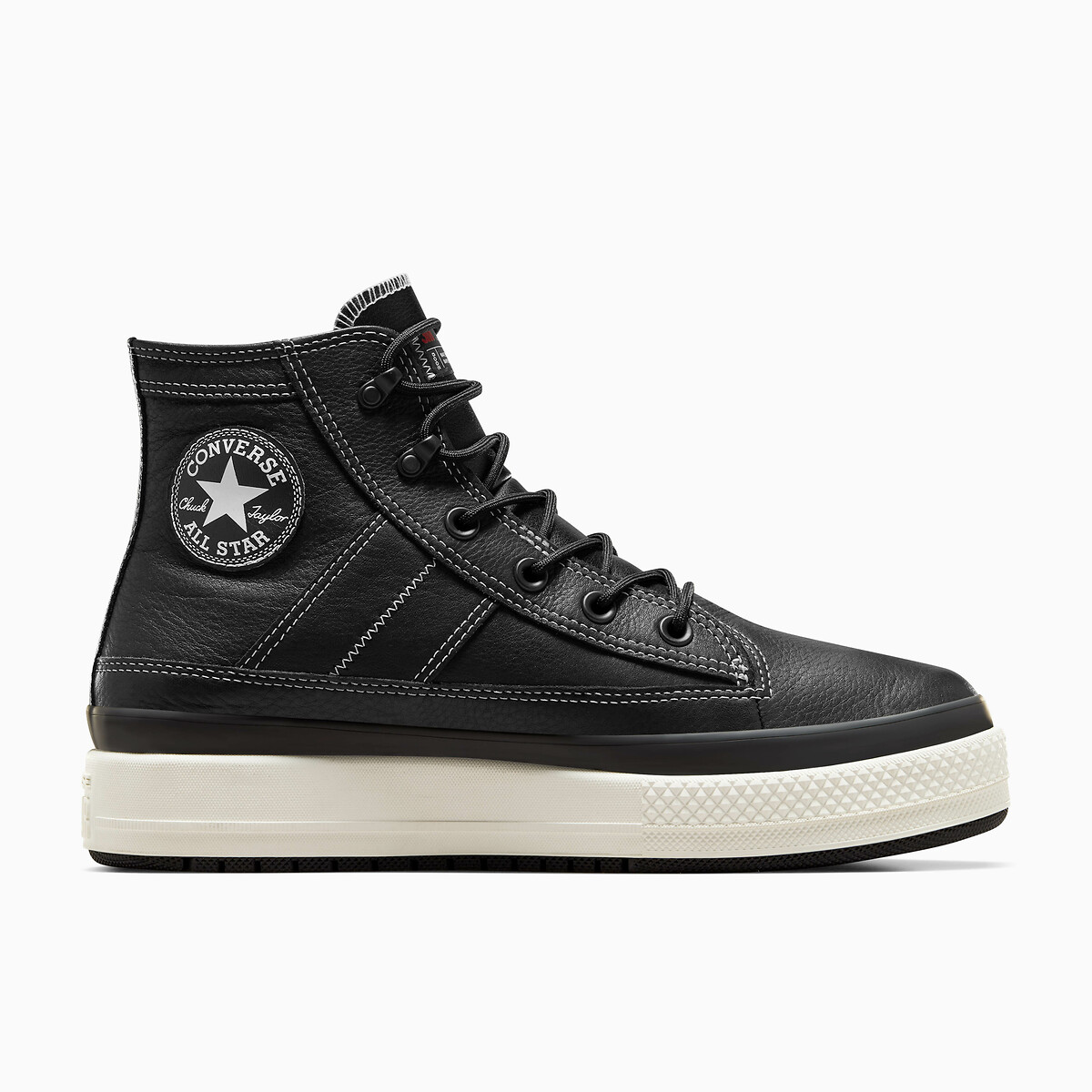 All Star Equip Hi Counter Climate High Top Trainers in Leather black, CONVERSE