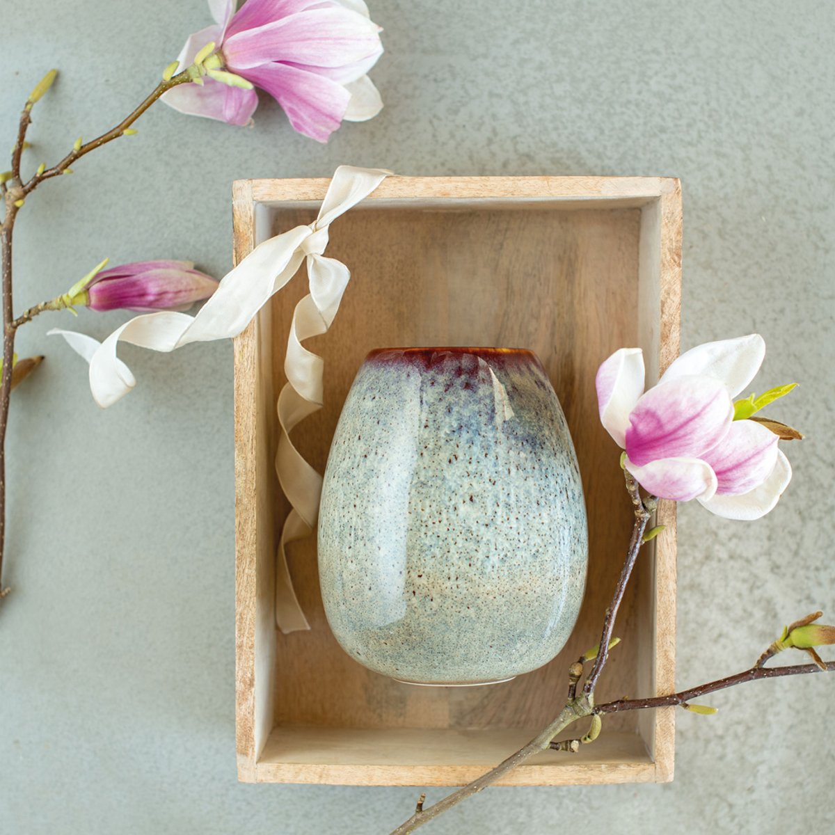 Vase Drop Beige Grand LAVE beige, LIKE. BY VILLEROY & BOCH