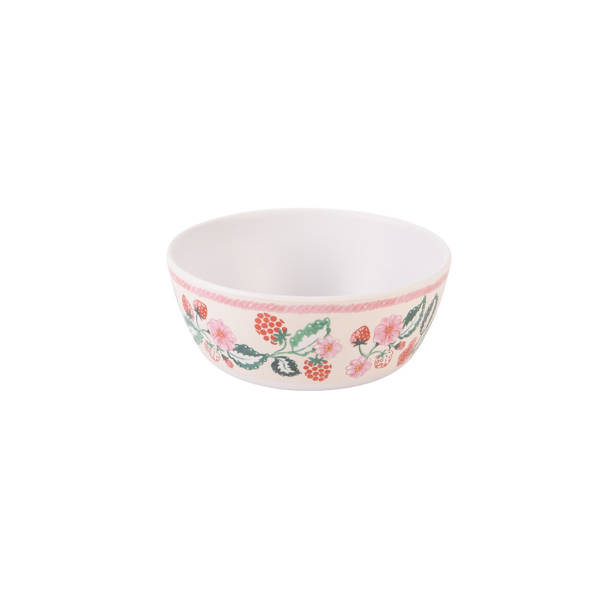 Set of 4 Raspberry Melamine Cereal Bowls pink, CATH KIDSTON