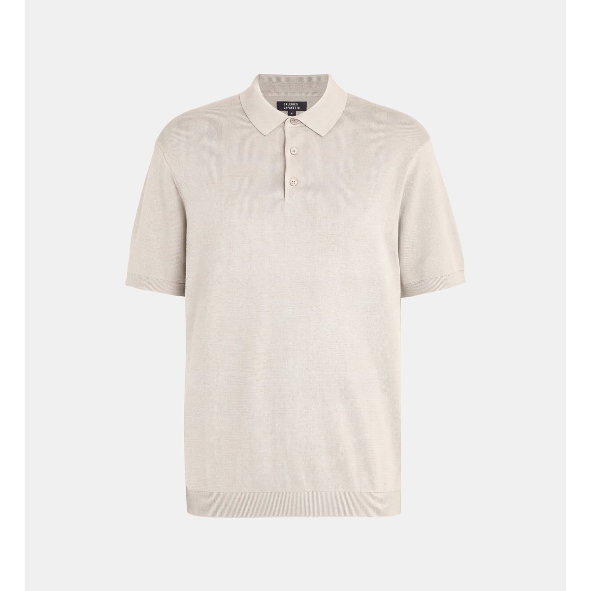 Polo polonit maille écru, GALERIES LAFAYETTE