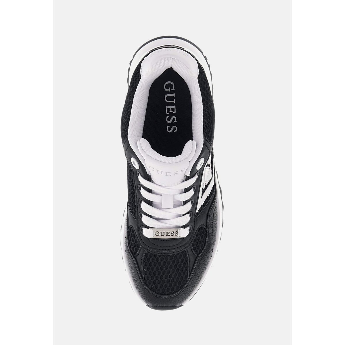 Baskets De Running Korenzo Empiècements Irisés noir, GUESS