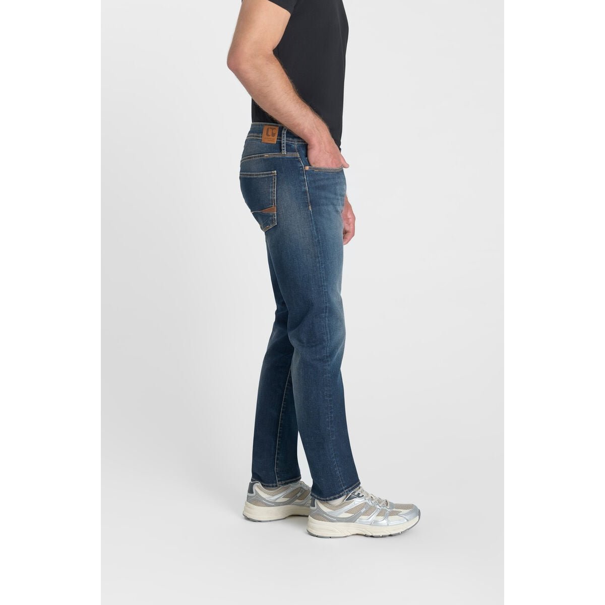 Jeans  800/12, longueur 34 blue, LE TEMPS DES CERISES