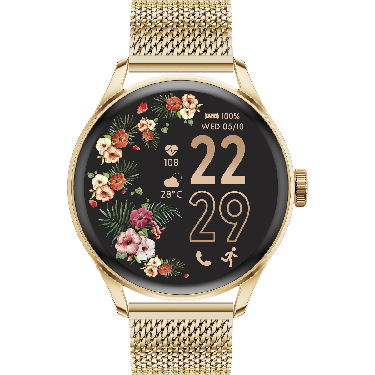 Montre connectée ICE SMART 2.0 doré doré, ICE-WATCH