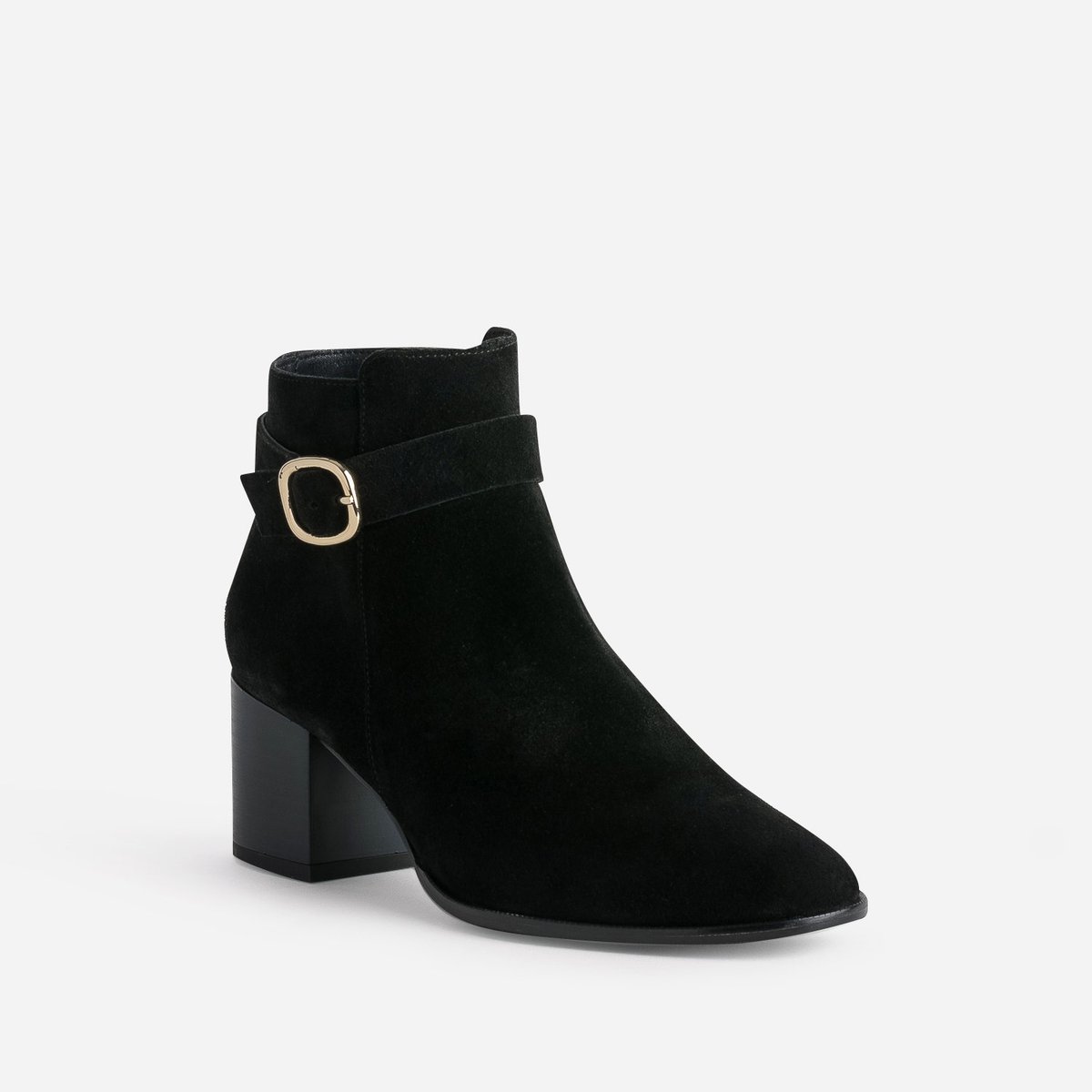 Boots À Talon en cuir JILUTA noir, ERAM