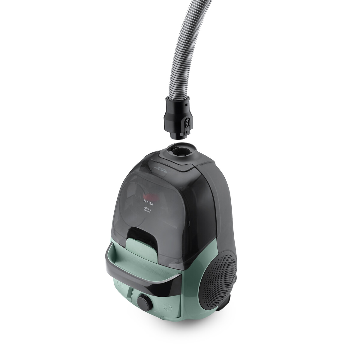 Aspirador Sem Saco Spin&Go Cyclone 800W 1687FL, FLAMA verde, FLAMA