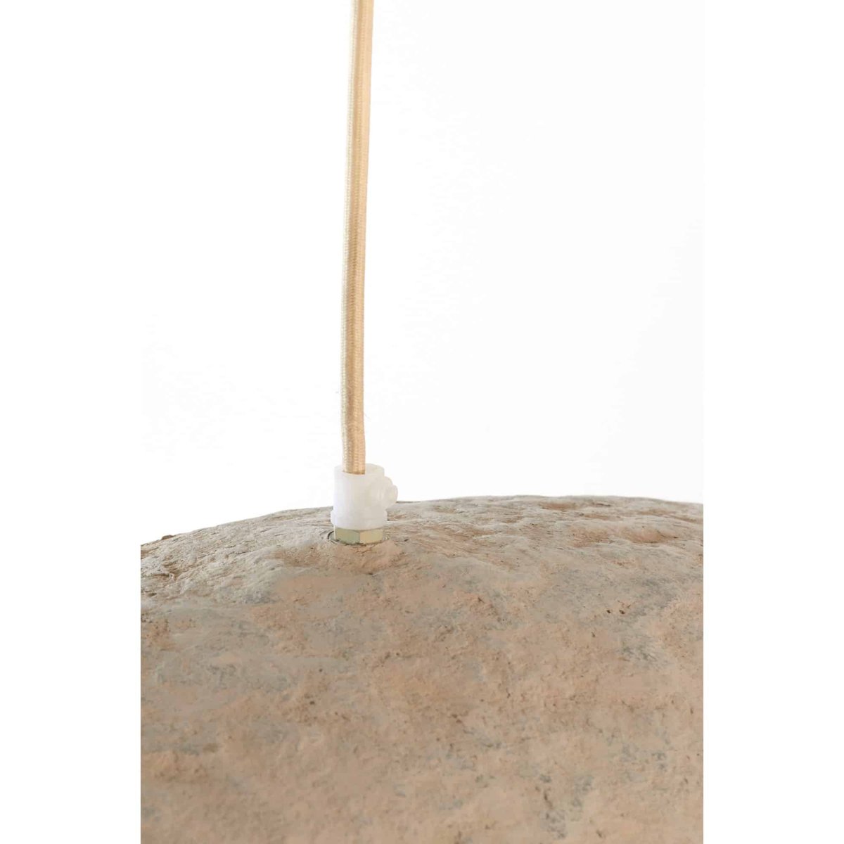 Suspension Papier LONIA gris antique, LIGHT & LIVING