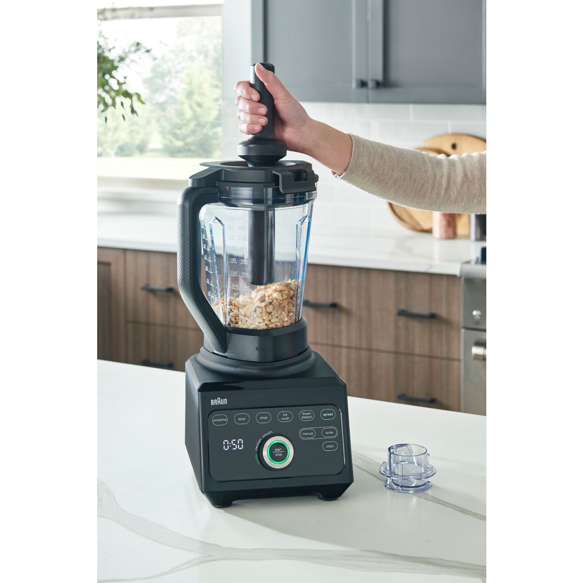 Blender JB9040BK PowerBlend 9 noir couleur unique, BRAUN