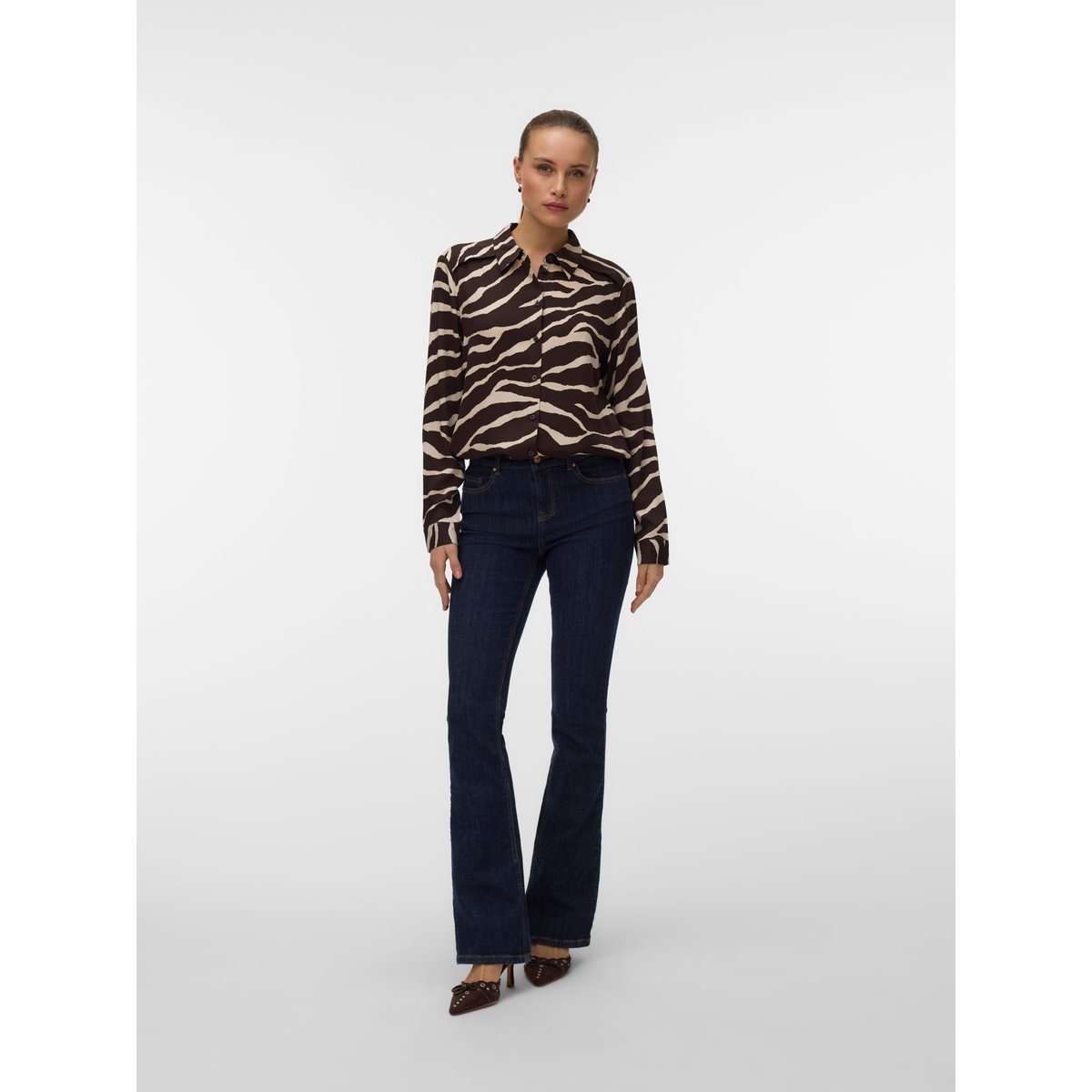 Chemise chocolate torte, VERO MODA