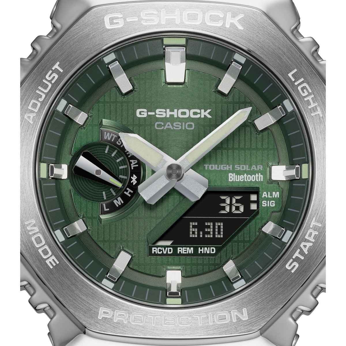 Montre connectée CASIO G-SHOCK argenté noir, G-SHOCK