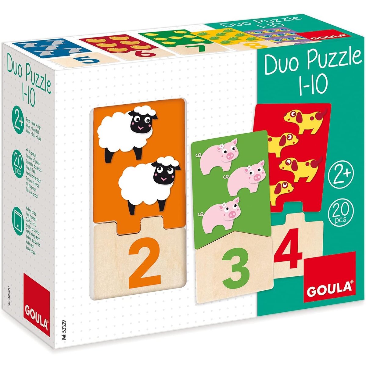 Duo Puzzle beige, GOULA