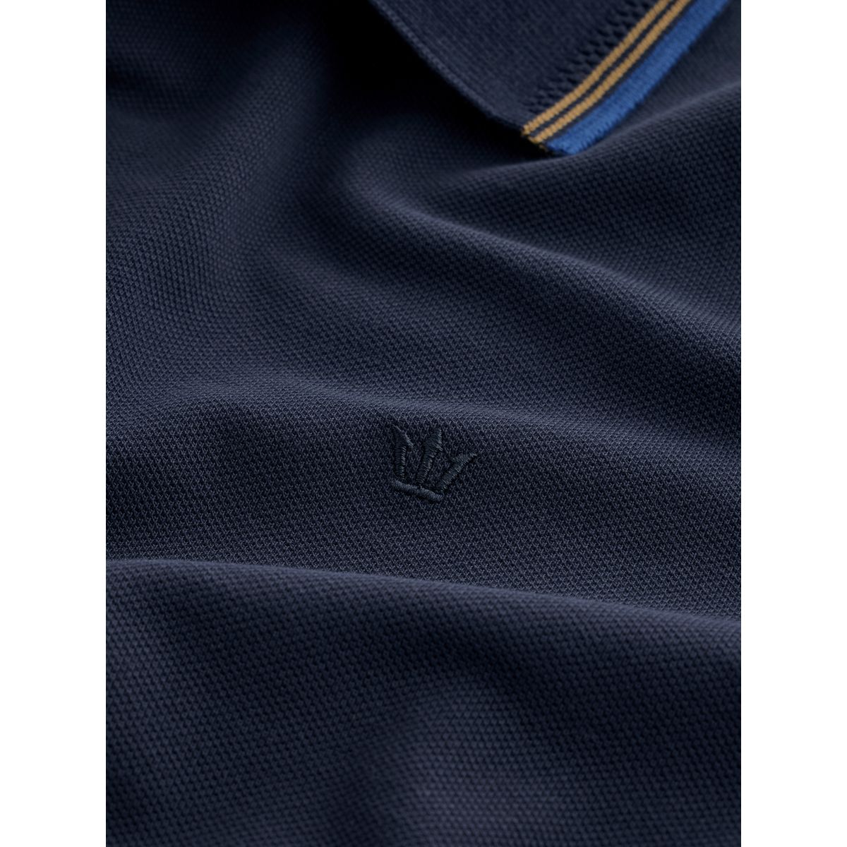 Polo manches courtes à liserés bleu marine, NEXT