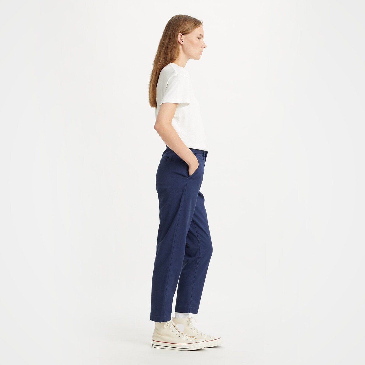 Pantalon droit chino bleu marine, LEVI'S