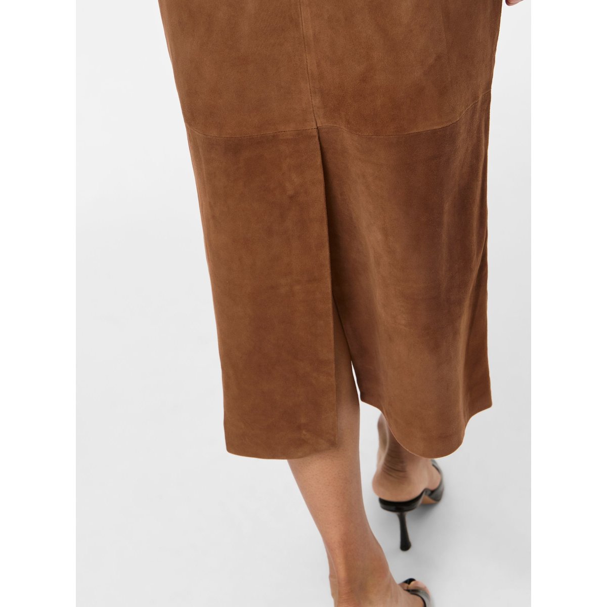 Jupe Mi-Longue marron - toffee1, VILA