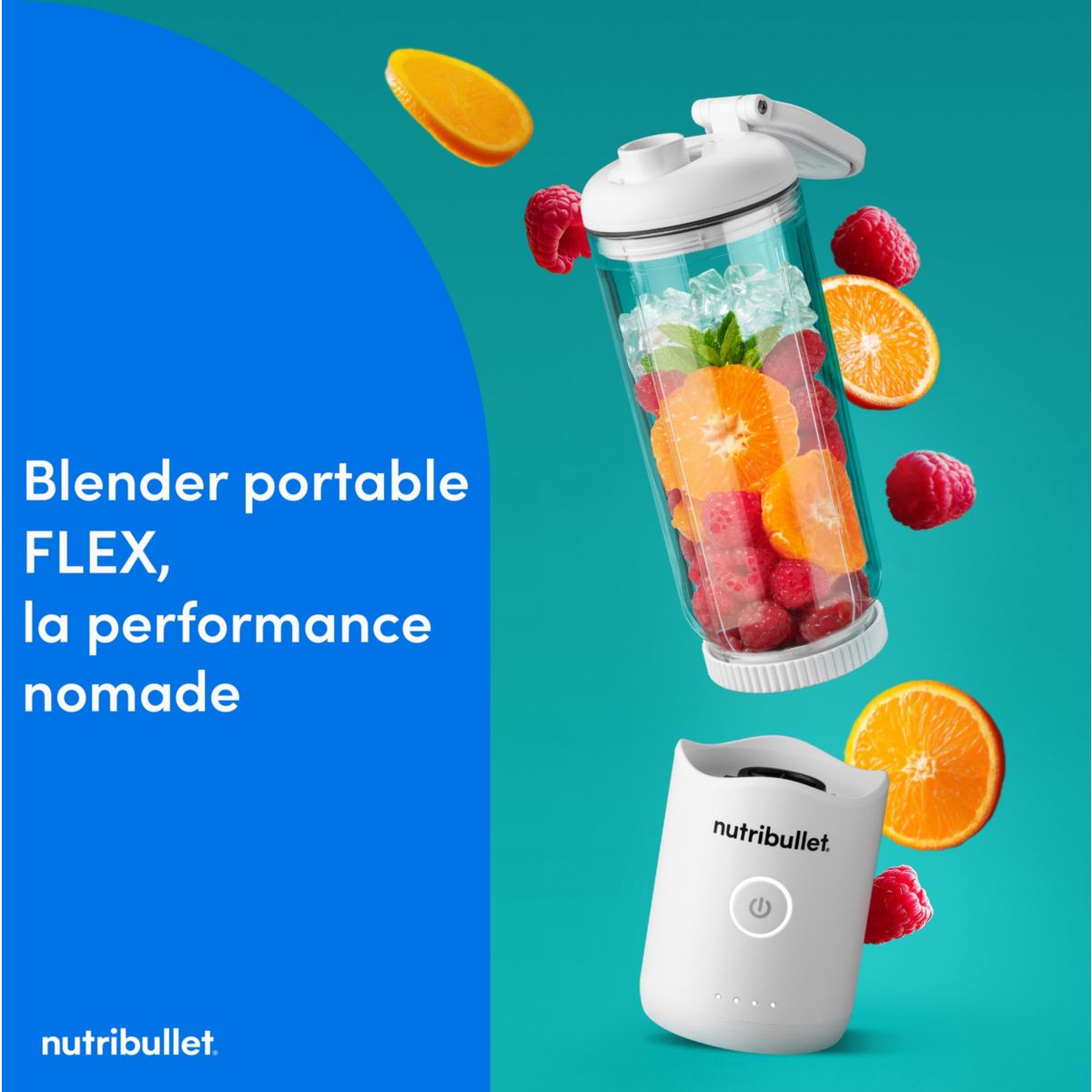 Blender FLEX - White NBP013W couleur unique, NUTRIBULLET