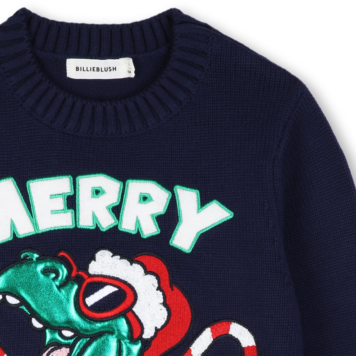 Pull tricot indigo blue, BILLIEBLUSH