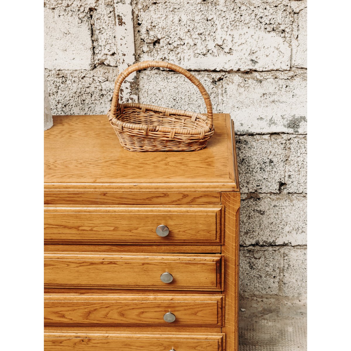 Commode en bois clair Garance N°113 - Bon état bois, DEBONGOUT
