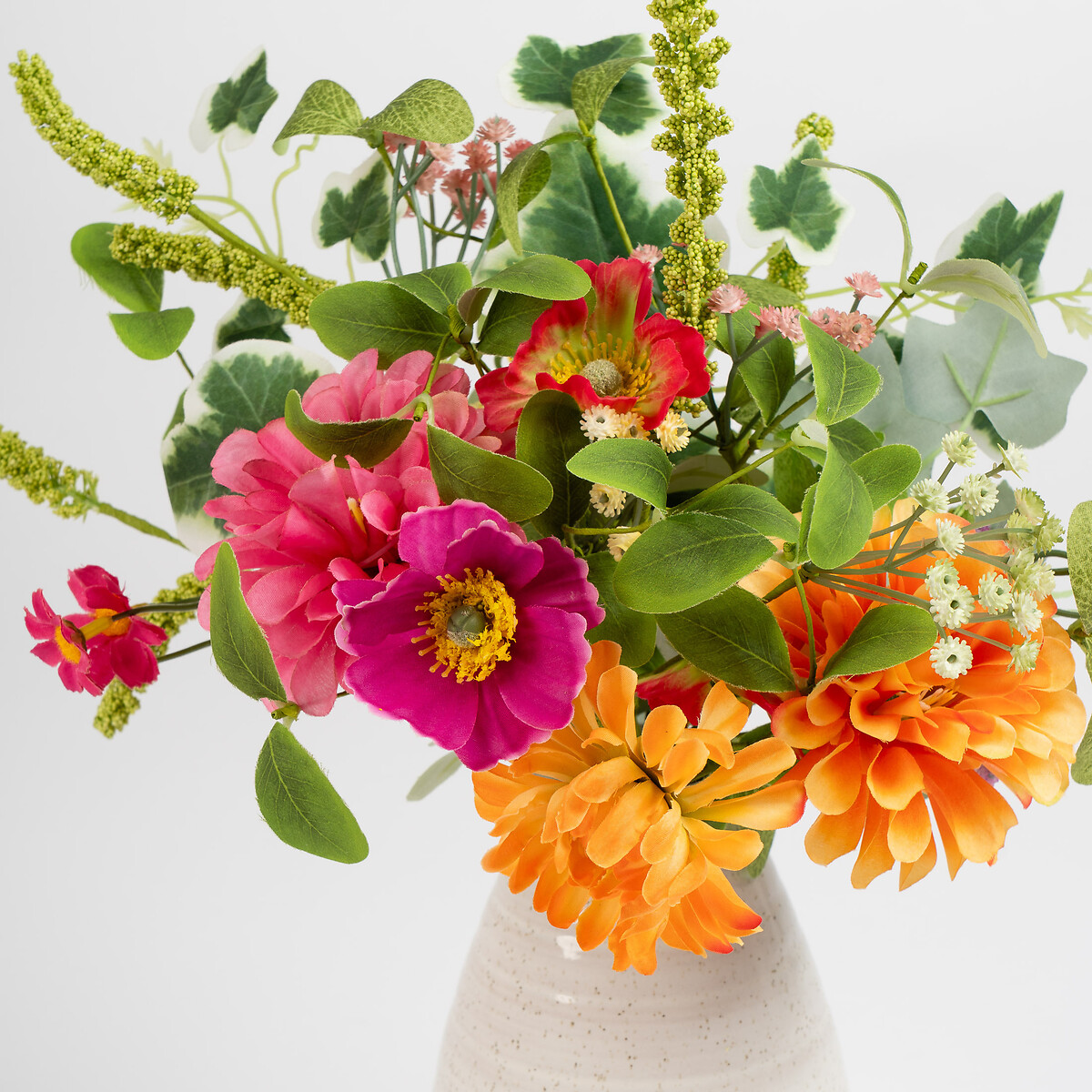45cm Multi Floral Arrangement orange, SO'HOME