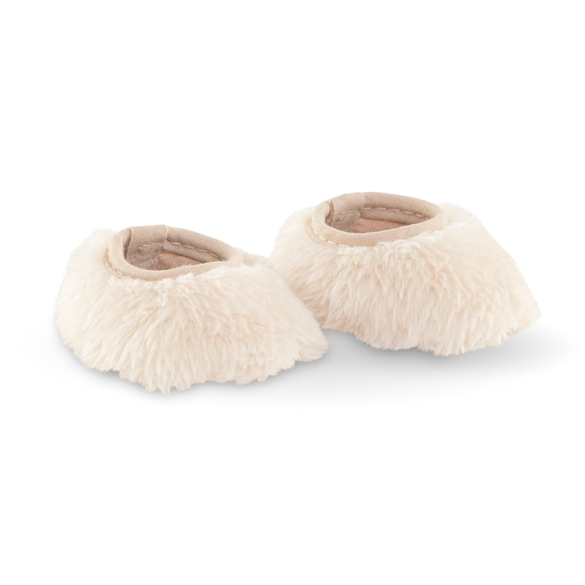 Chaussons Moumoute pour poupon 30 cm couleur unique, COROLLE