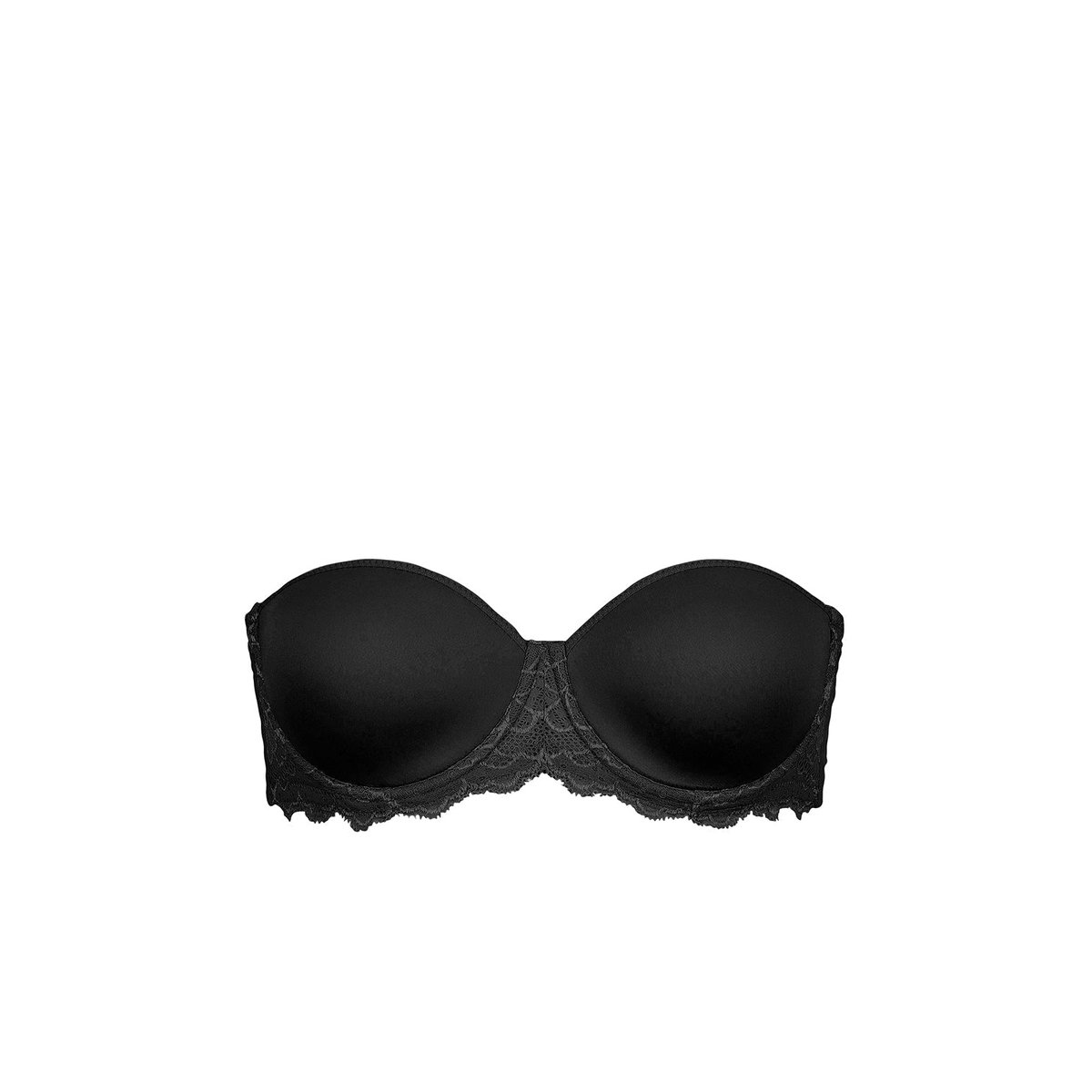 Soutien-gorge sans bretelles en Spacer 3D, CARESSE noir, SIMONE PERELE