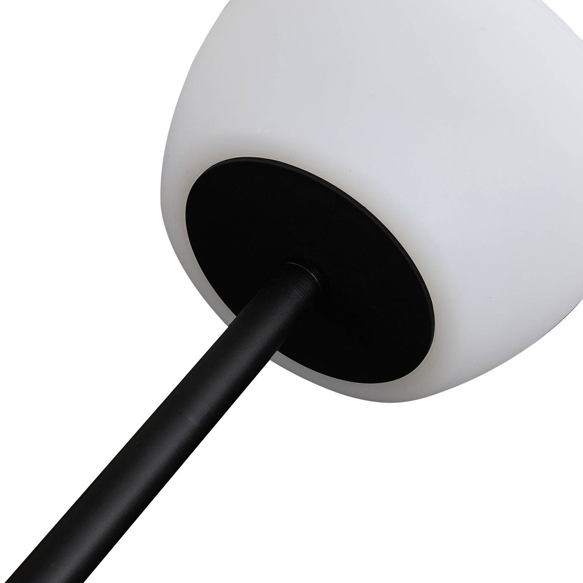 Luminaire de terrasse en métal moderneLED noir, LUCANDE