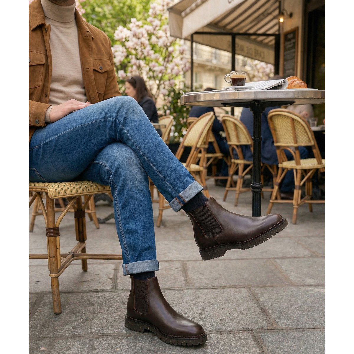 Bottines FULHAM marron, FINSBURY