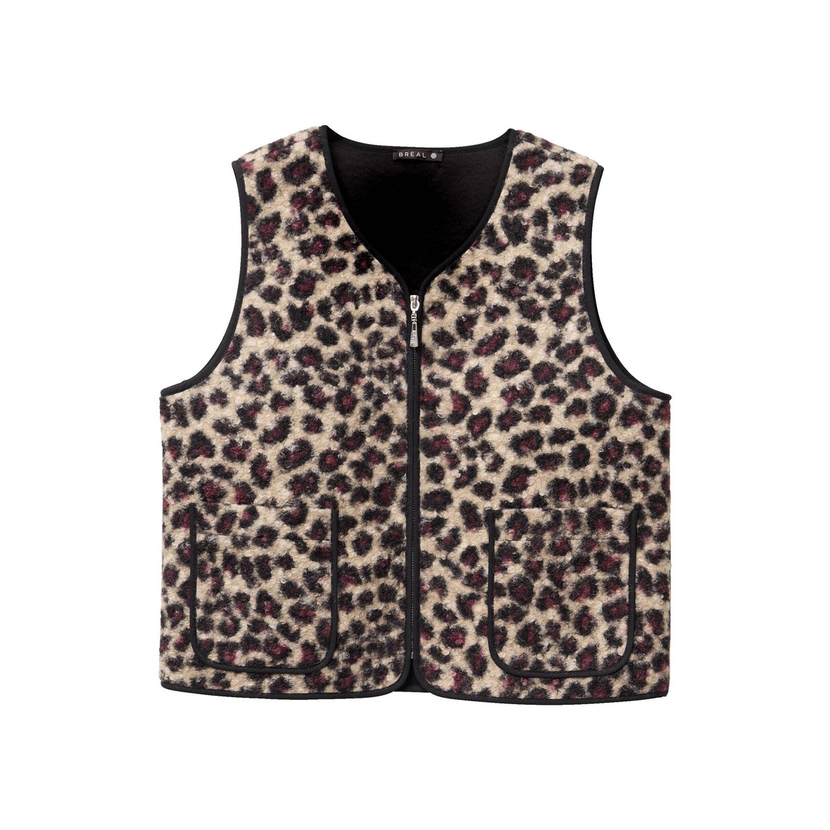 Gilet sans manches laine mouton beige, BREAL