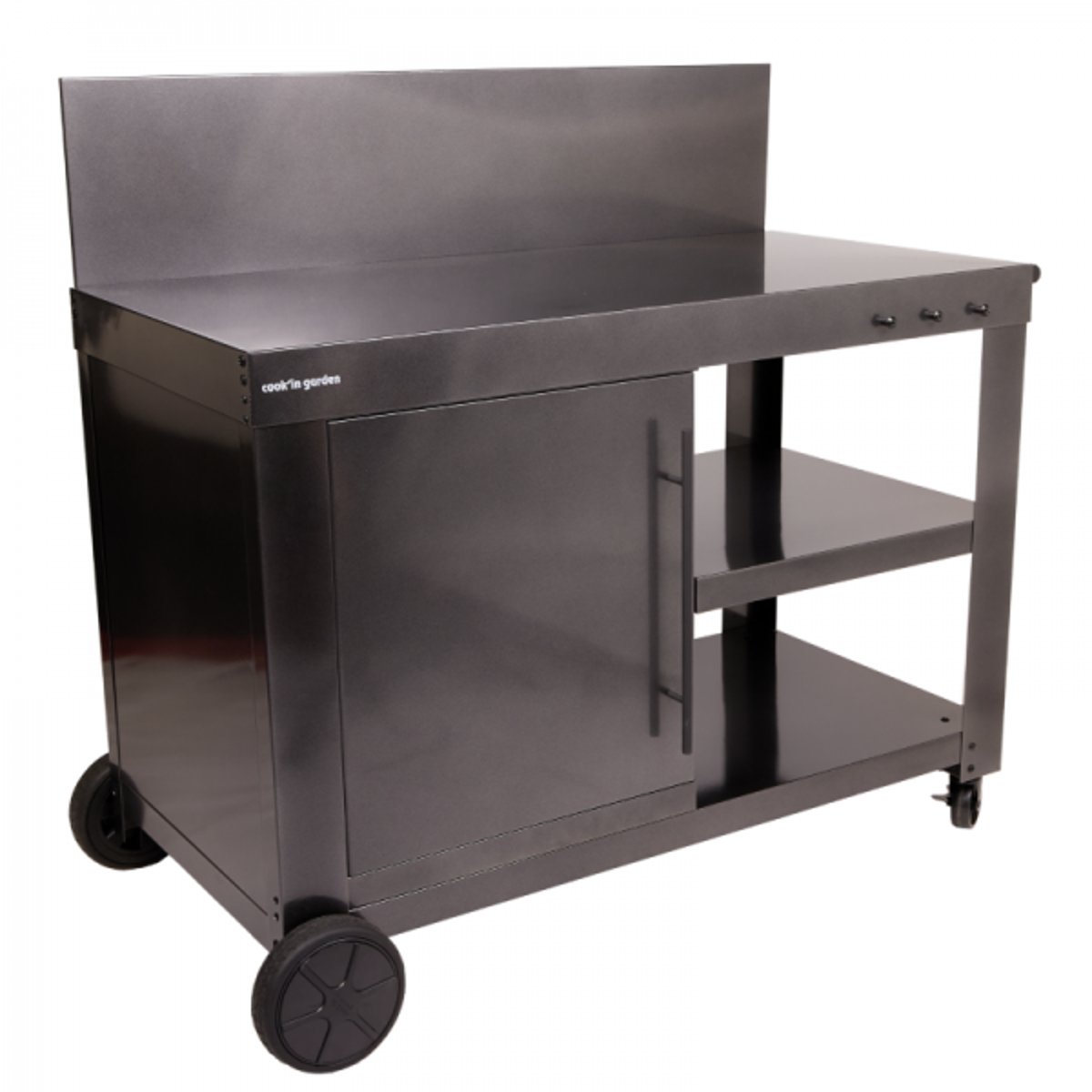 DESSERTE NOVA 110 PRENIUM noir, COOK IN GARDEN